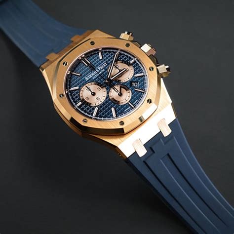 audemars piguet rubber strap royal oak|audemars piguet crocodile strap.